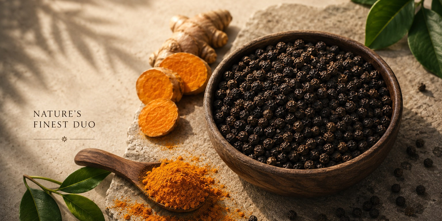 Black pepper: the ingredient that unlocks turmeric's full potential