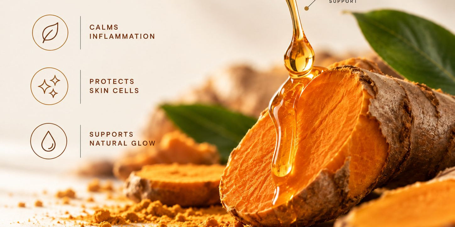 Curcumin and skin clarity: the antioxidant mechanism behind the glow
