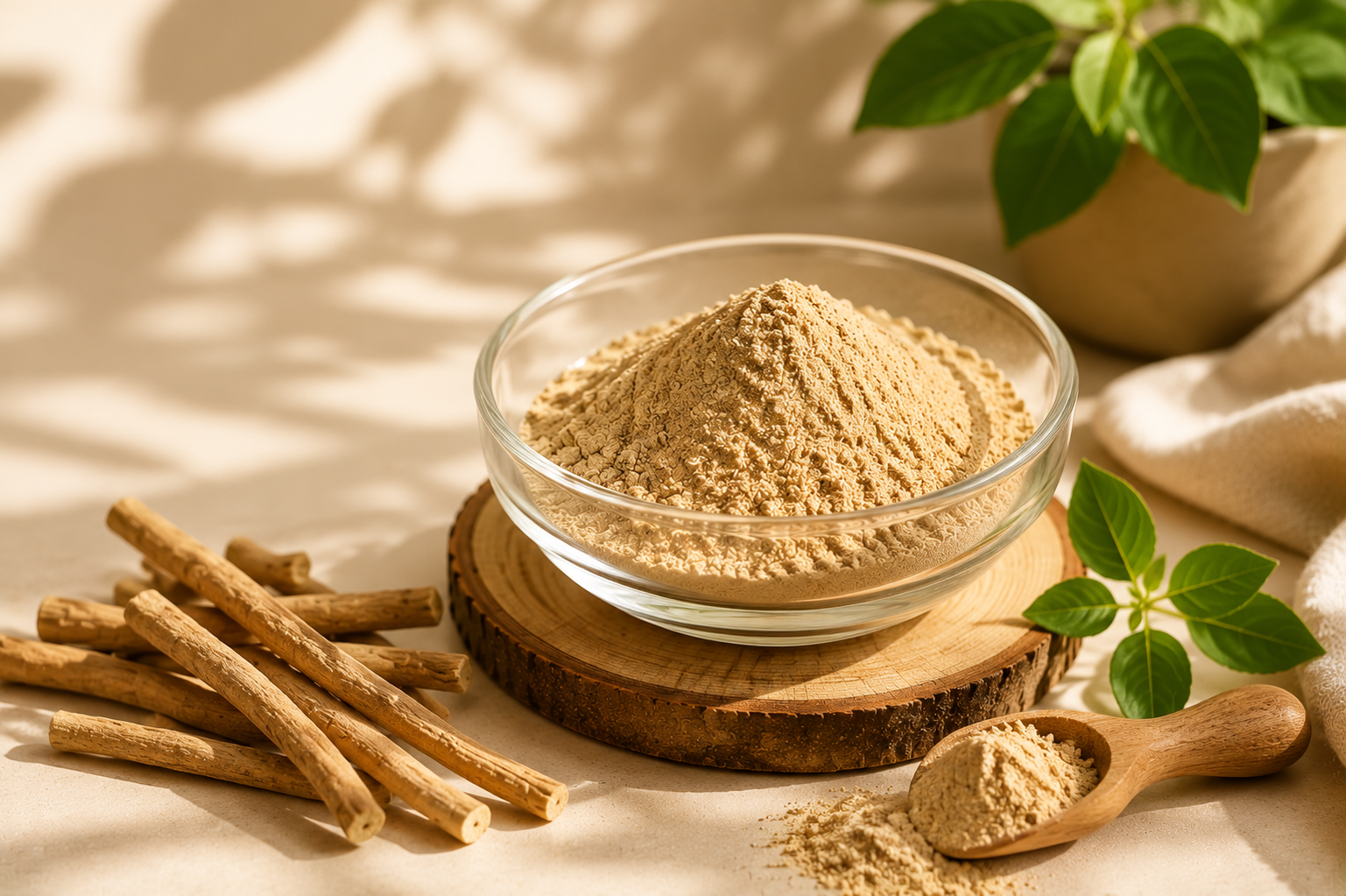 Cortisol has been running your life. meet the herb that changes that.
