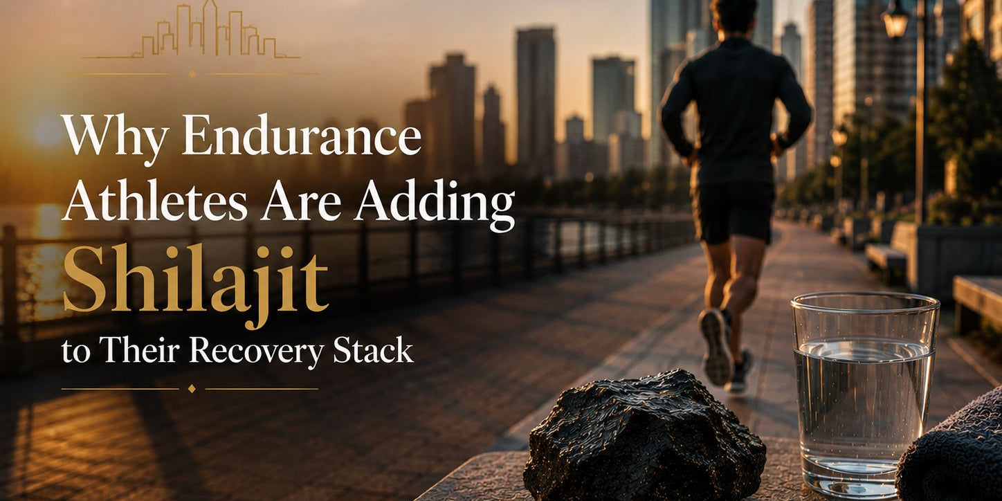 Why endurance athletes are adding shilajit to their recovery stack