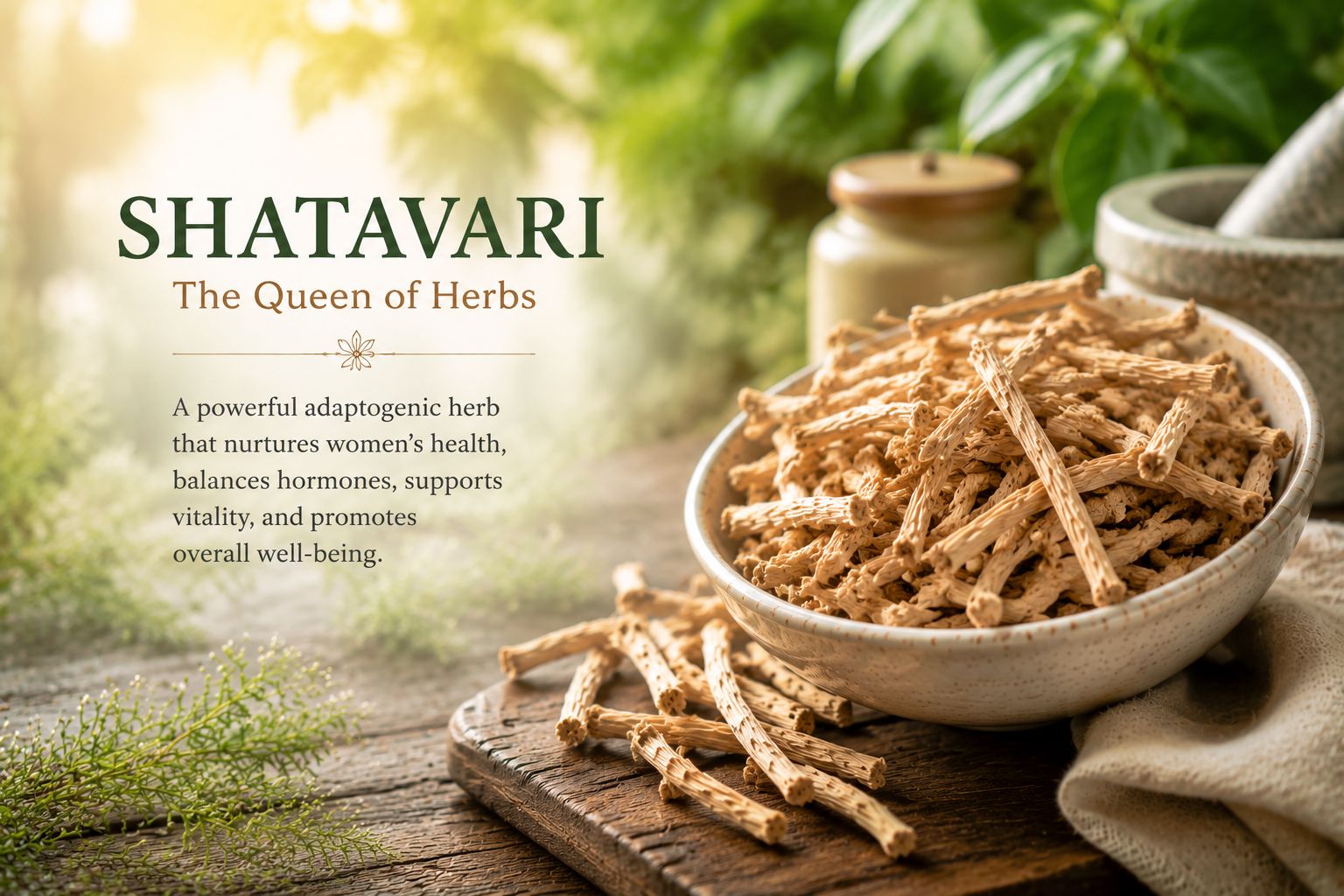 Meet shatavari: ayurveda's best-kept secret for women's hormonal health