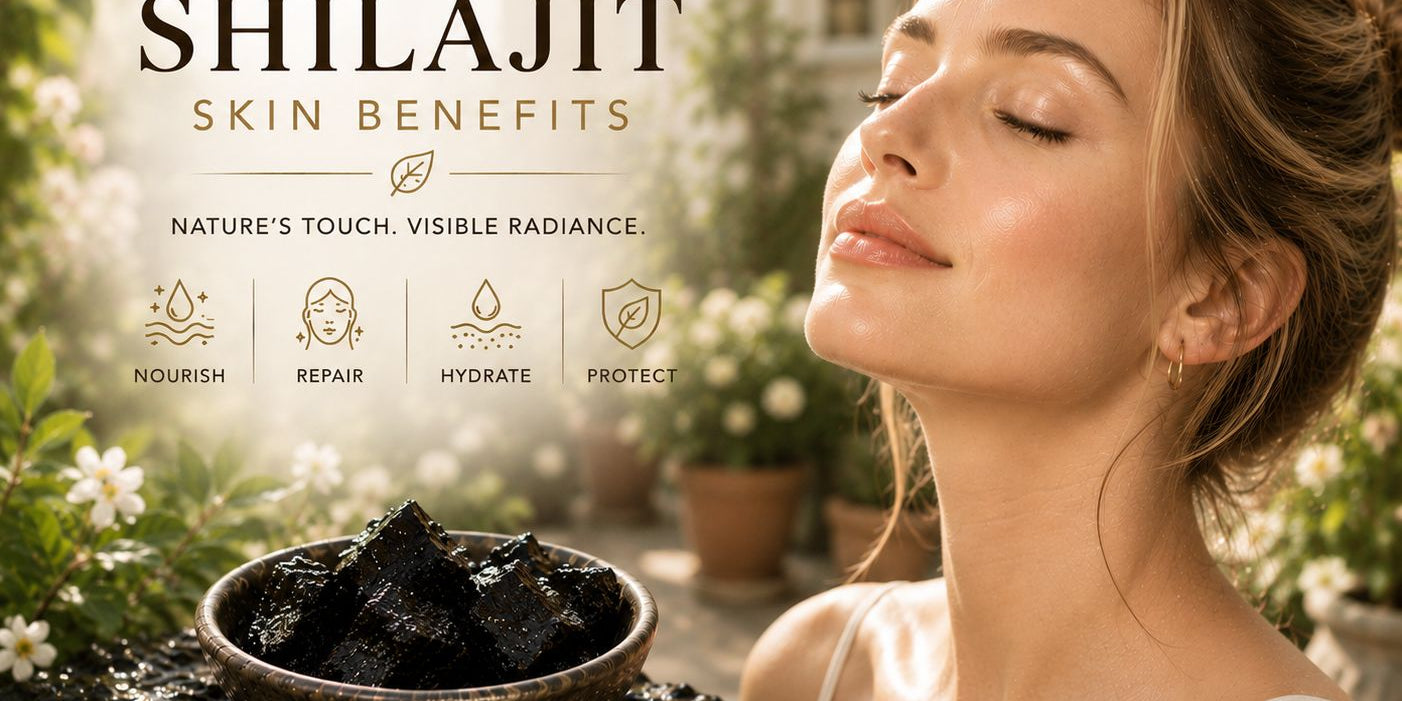 Shilajit for skin: the inside-out approach to glowing, healthy skin