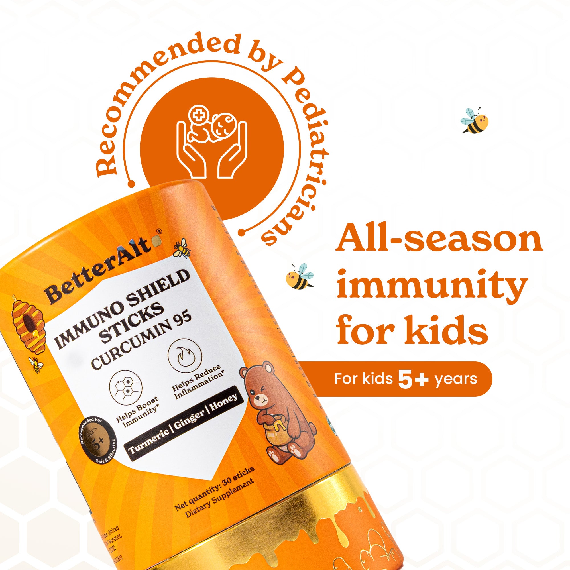 ISSC95TGH30-US
ISSC95TGH30X2-US - Curcumin 95 Honey Sticks For Kids