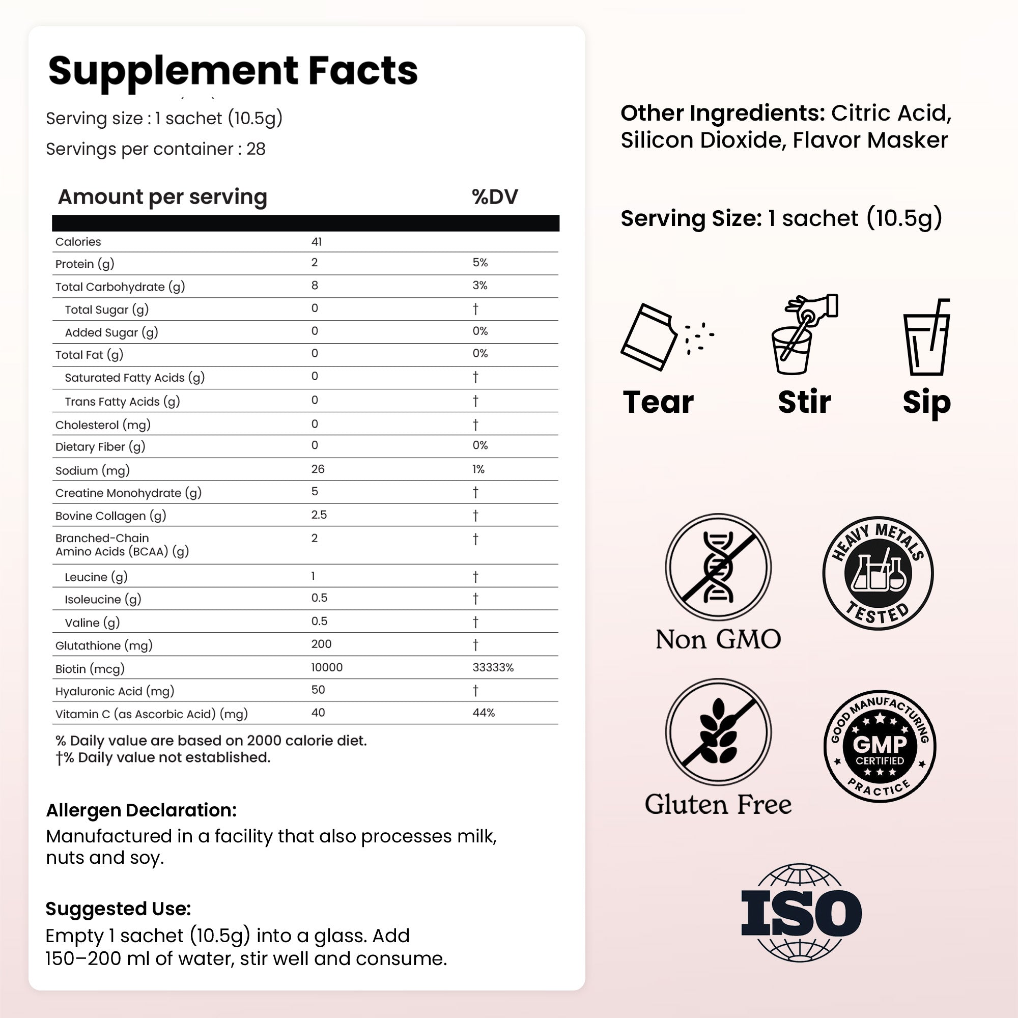CAIOP28SU - Creatine All in one