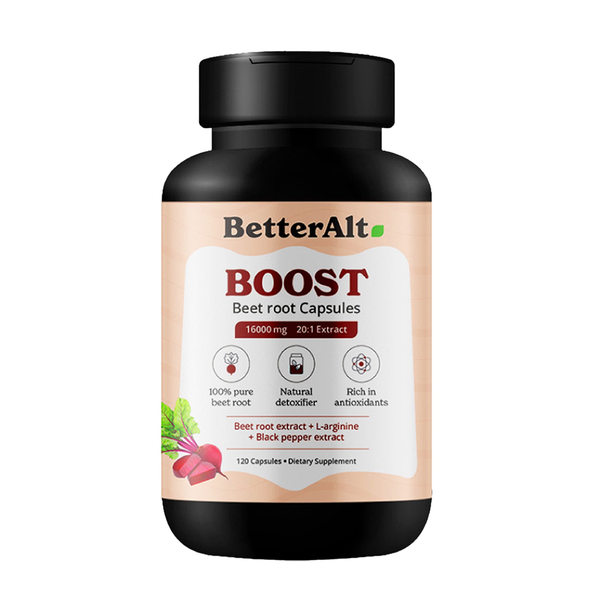 BBRC120-US - Beet Root Capsules