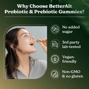 Prebiotic and Probiotic Gummies