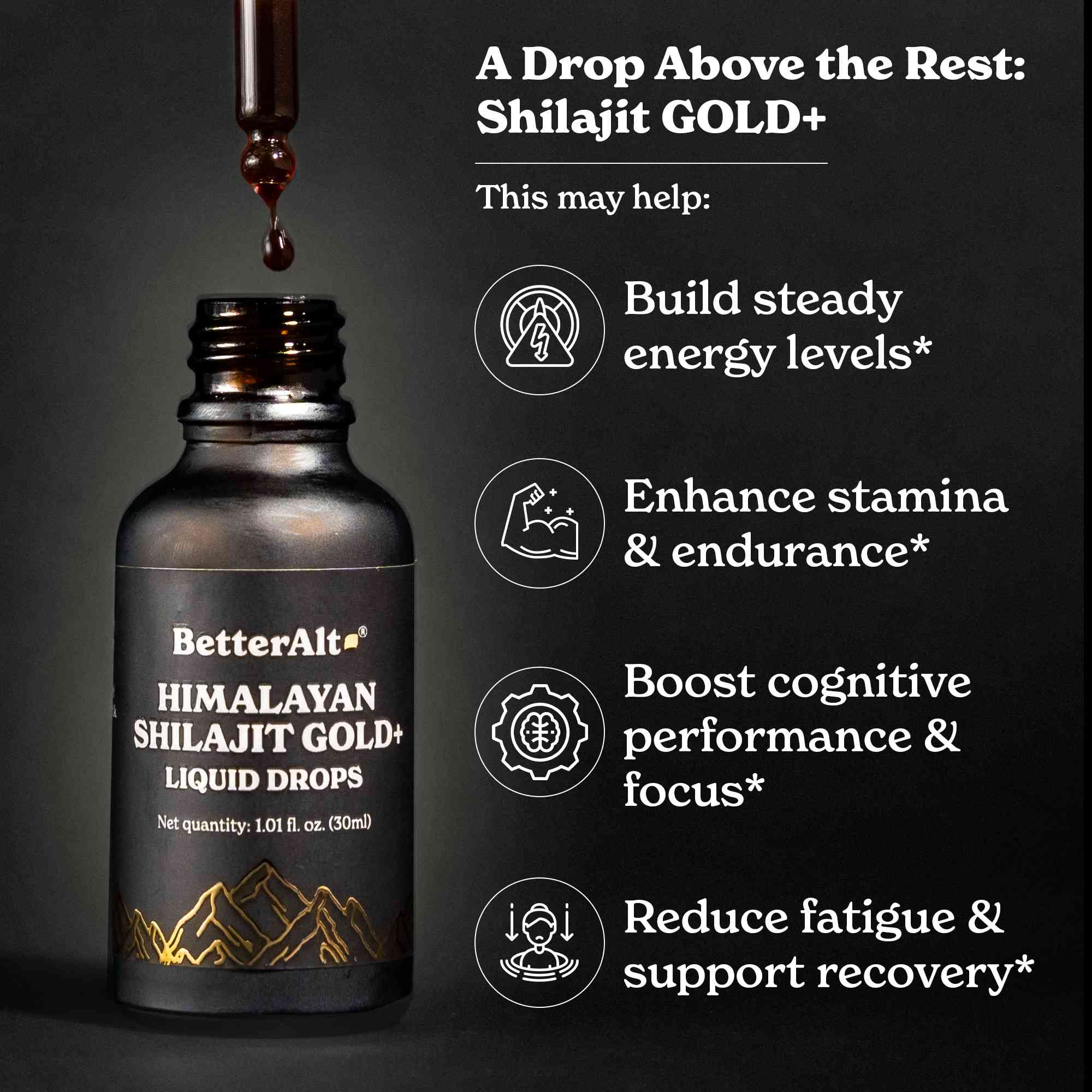 Shilajit Gold+ Liquid Drops