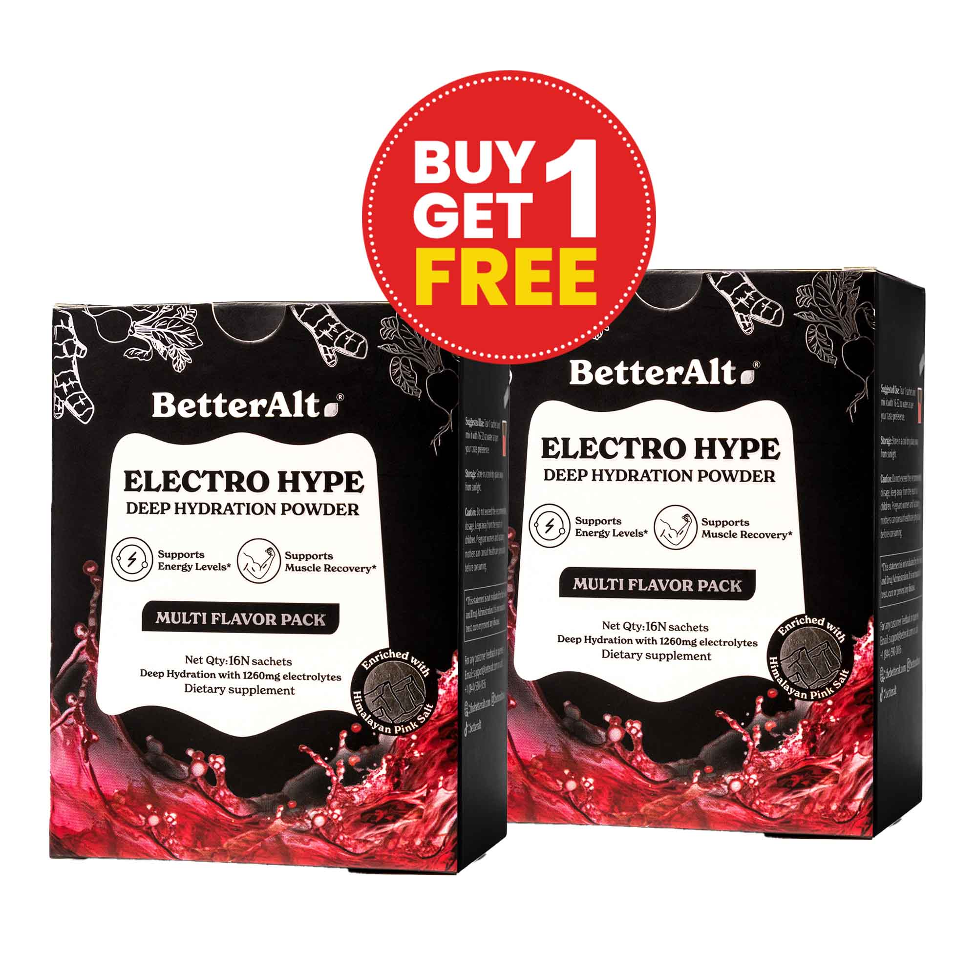 Electro Hype Deep Hydration Powder