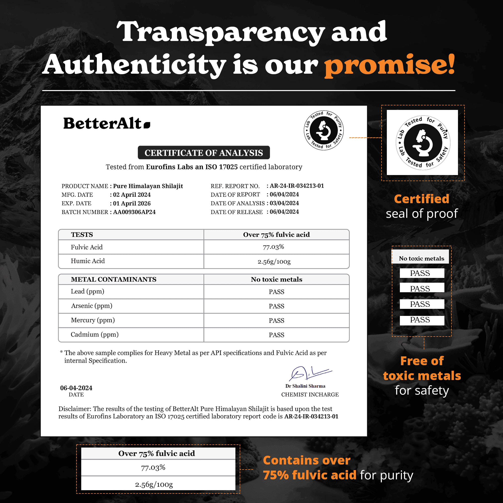 BetterAlt Himalayan Resin Duo For Natural Energy