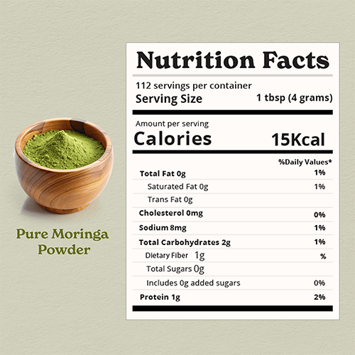 NMOP454-US - Organic Moringa Powder