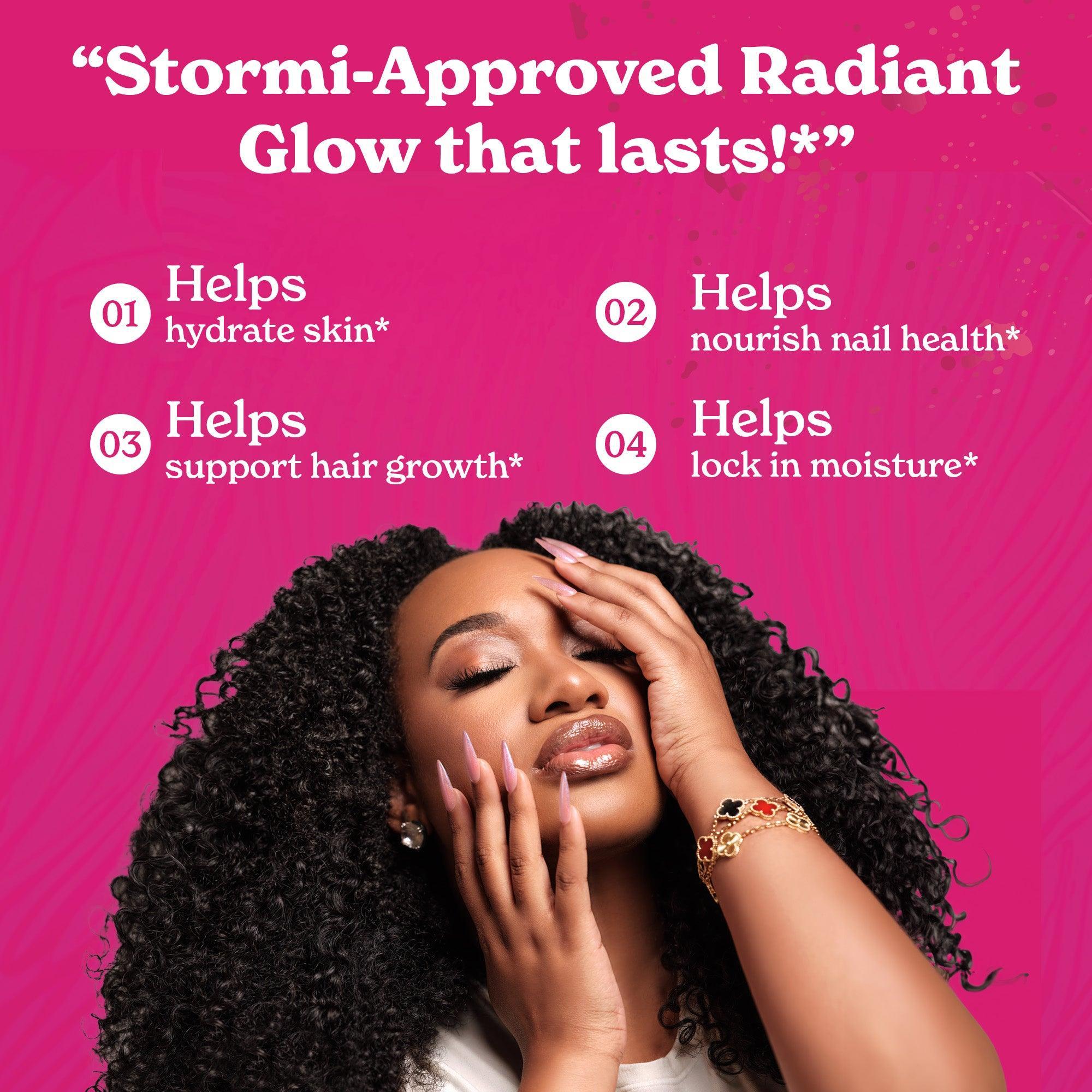 Stormi x BetterAlt | Stormi kit | Under Eye patches & Hair Skin and Nail gummies