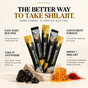BetterAlt Shilajit Honey Sticks