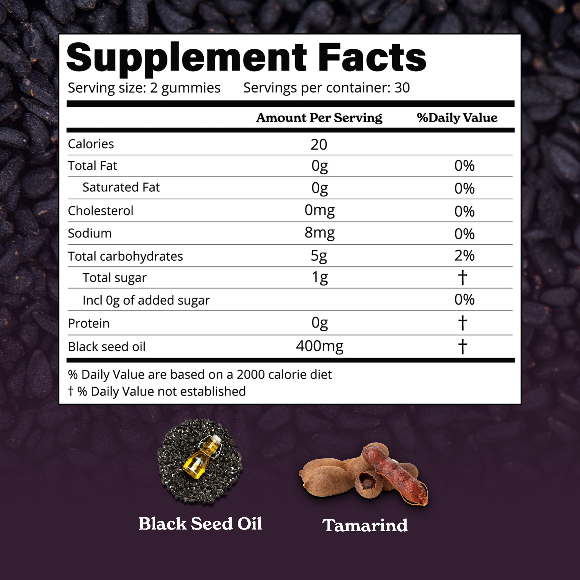 Black Seed Oil Gummies